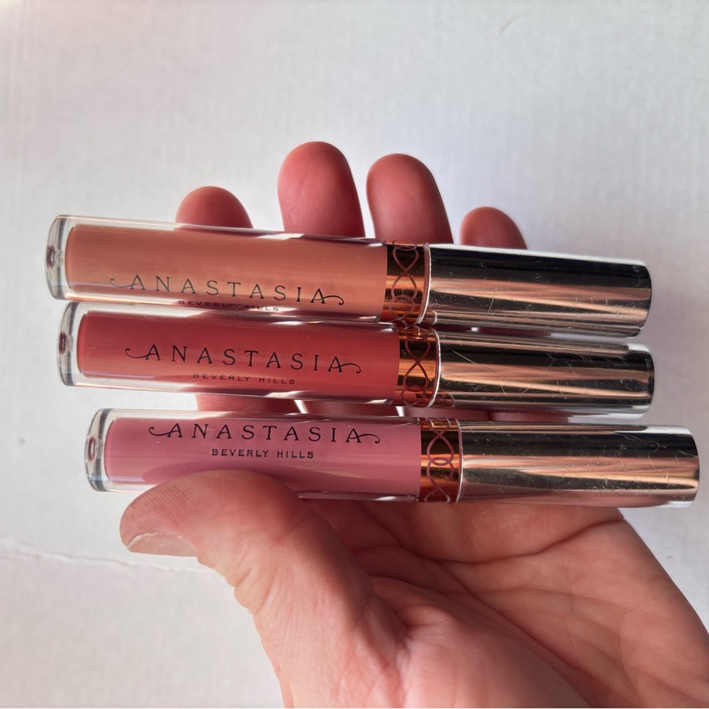 Brand New 3 Anastasia Beverly Hills Liquid Lipa Colors